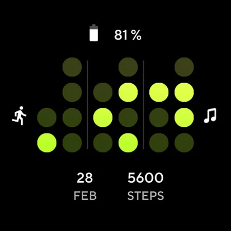 Binary Watch Face screenshot