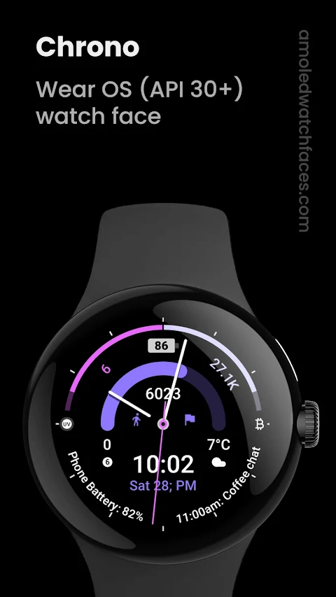 Chrono Watch Face screenshot