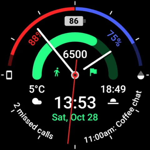 Chrono Watch Face screenshot