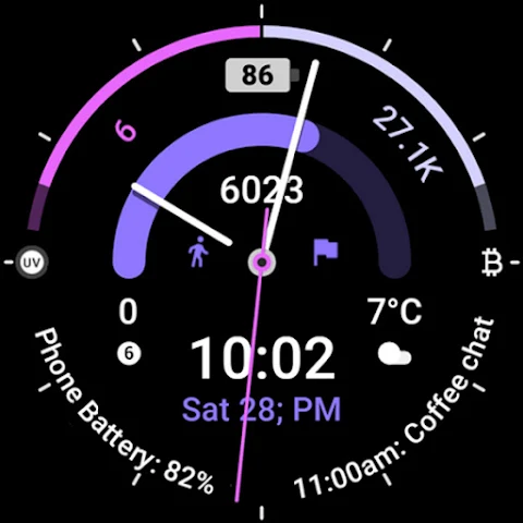 Chrono Watch Face screenshot