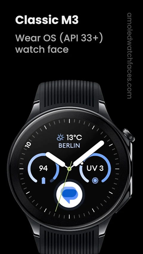 Classic M3: Watch Face screenshot