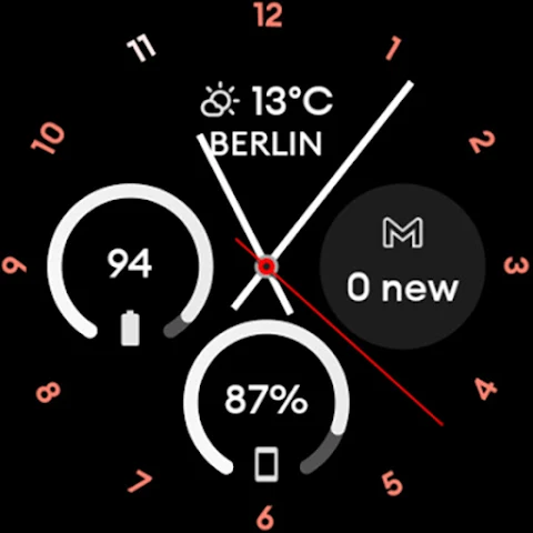 Classic M3: Watch Face screenshot