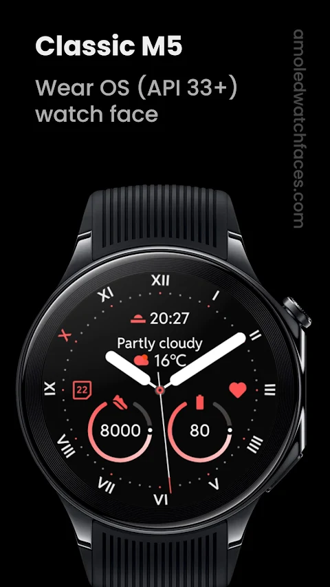 Classic M5 Watch Face screenshot