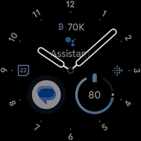 Classic M5 Watch Face screenshot