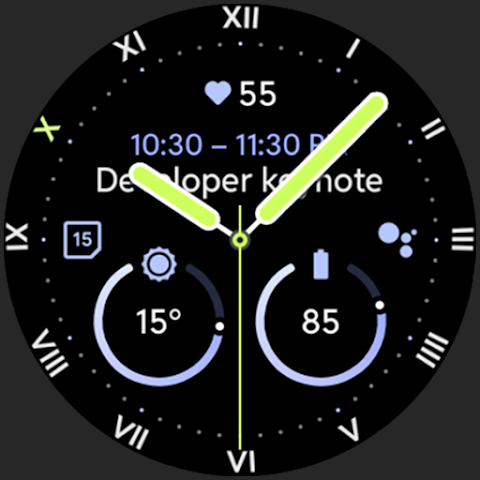 Classic M5 Watch Face screenshot