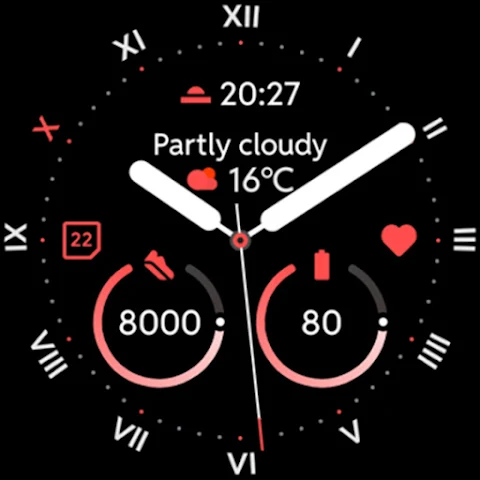 Classic M5 Watch Face screenshot
