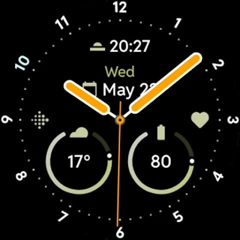 Classic M5 Watch Face screenshot