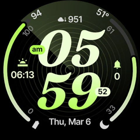 Compact Watch Face screenshot