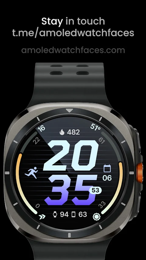 Compact Watch Face screenshot