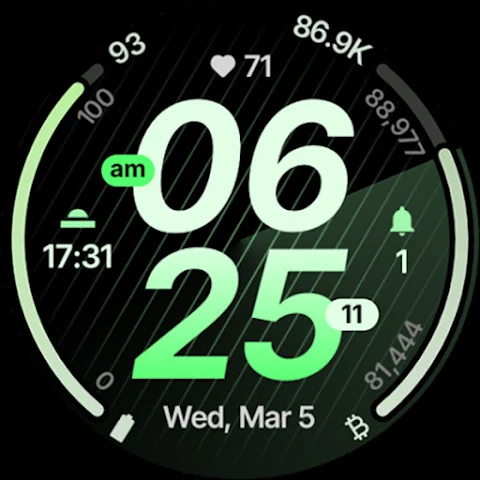 Compact Watch Face screenshot