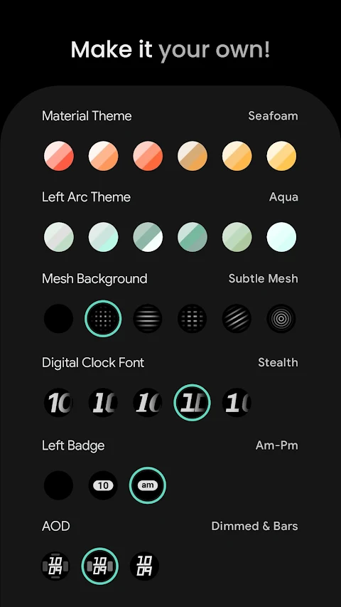 Compact Watch Face screenshot