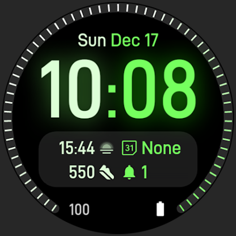 Dual Tone: Watch face screenshot