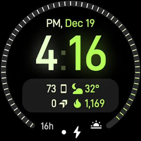 Dual Tone: Watch face screenshot