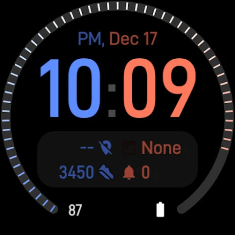 Dual Tone: Watch face screenshot