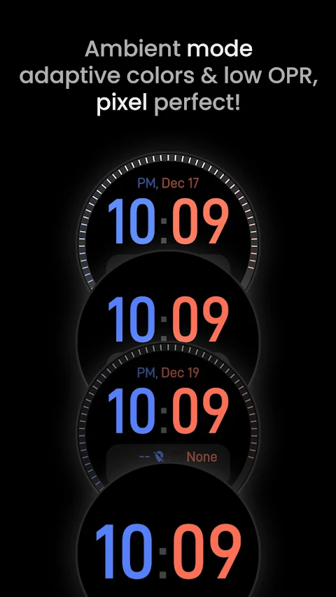 Dual Tone: Watch face screenshot
