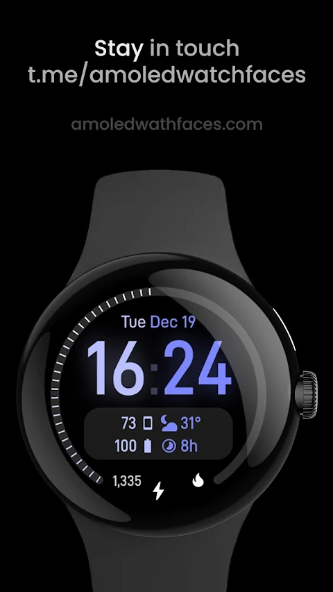 Dual Tone: Watch face screenshot