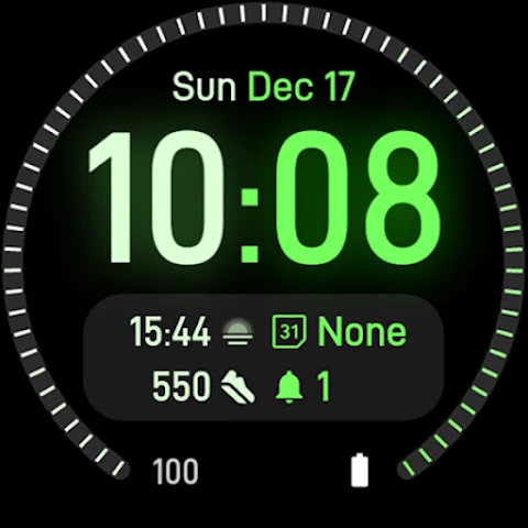 Dual Tone: Watch face screenshot