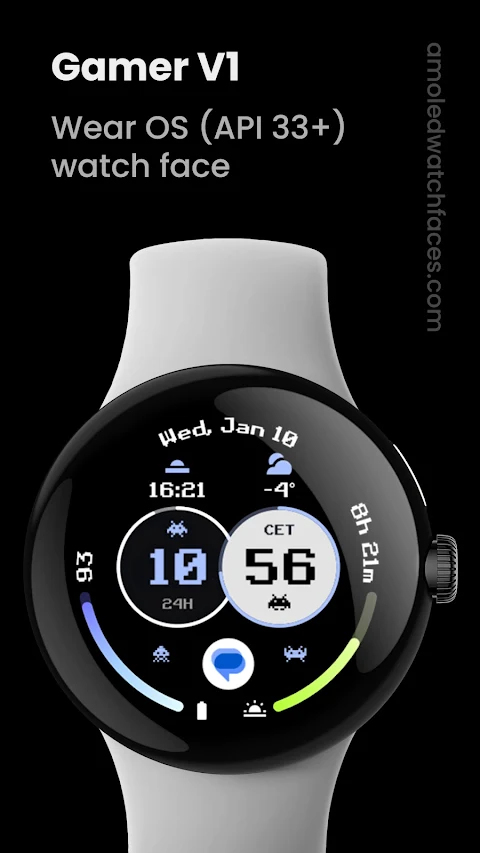 Gamer V1 Watch Face screenshot