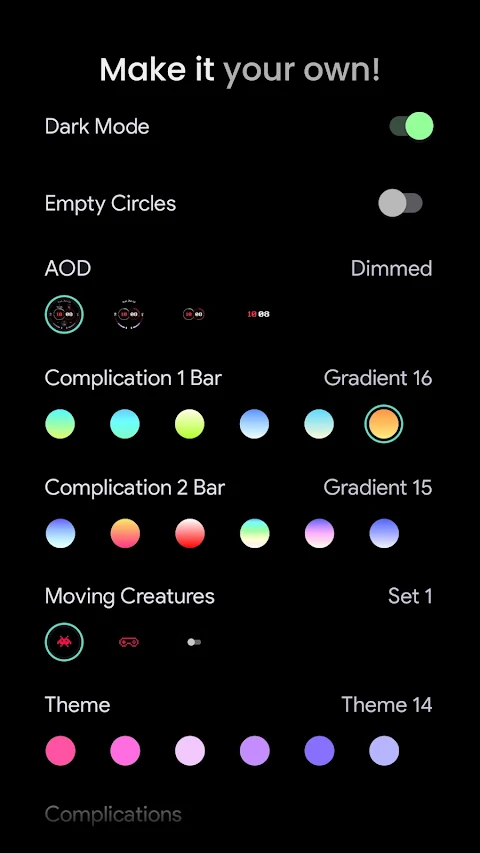 Gamer V1 Watch Face screenshot