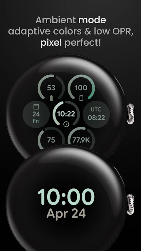 Grid Watch Face screenshot