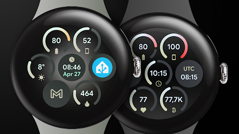 Grid Watch Face screenshot