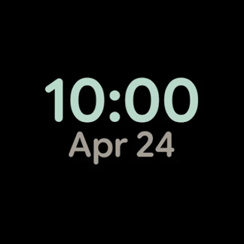 Grid Watch Face screenshot