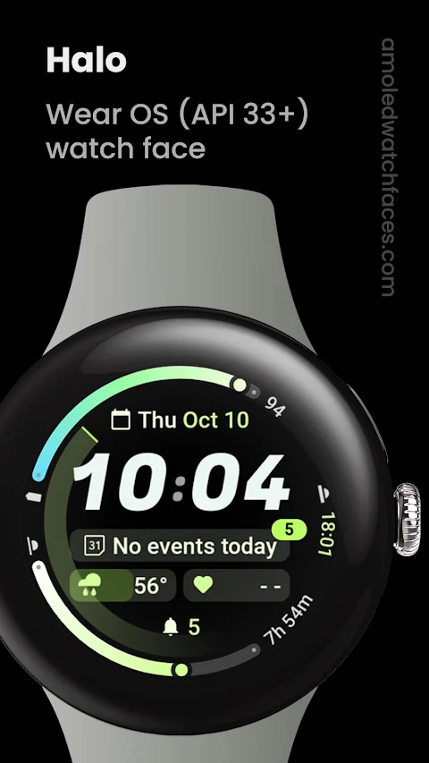 Halo Watch Face screenshot