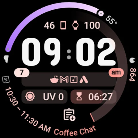 Halo Watch Face screenshot