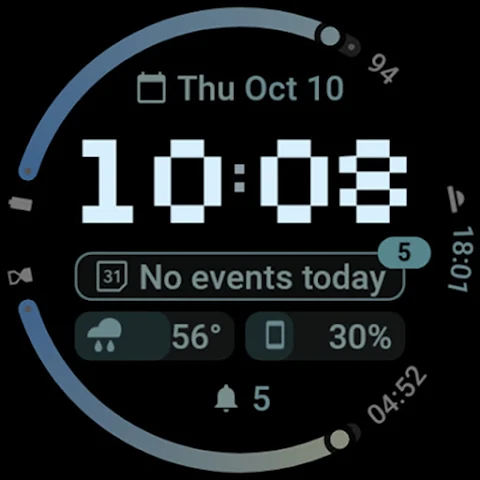 Halo Watch Face screenshot
