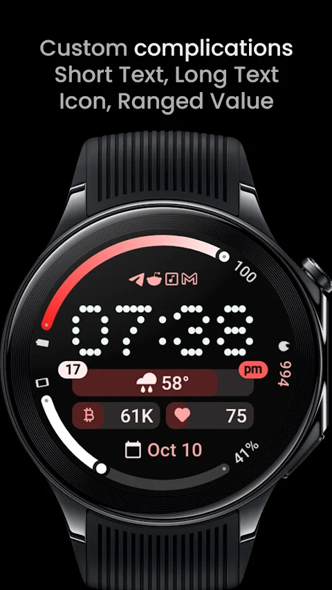 Halo Watch Face screenshot