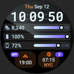 InfoHub Watch Face