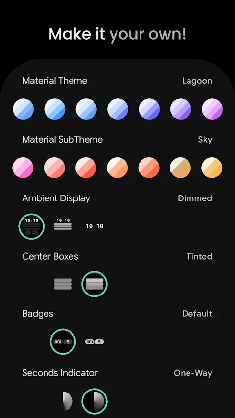 InfoHub Watch Face screenshot