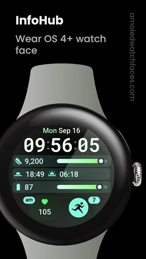 InfoHub Watch Face screenshot