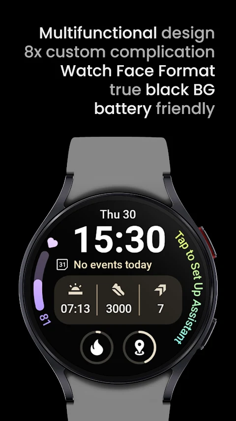 InfoBlock 2 Watch Face screenshot