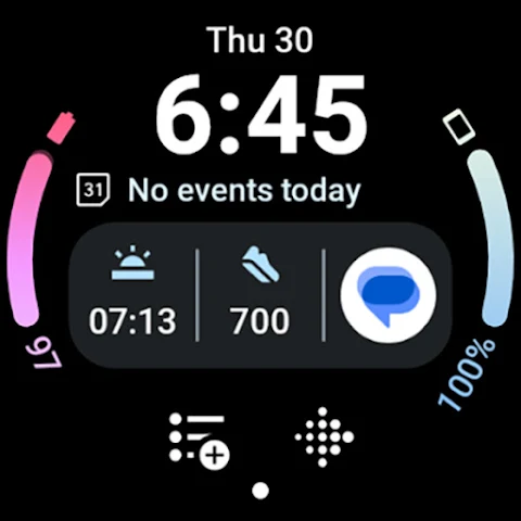 InfoBlock 2 Watch Face screenshot