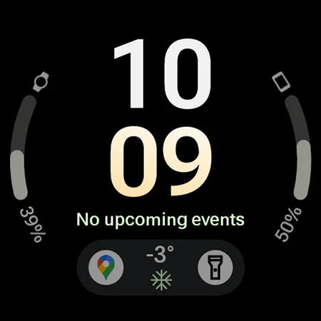 InfoBlock Watch Face screenshot