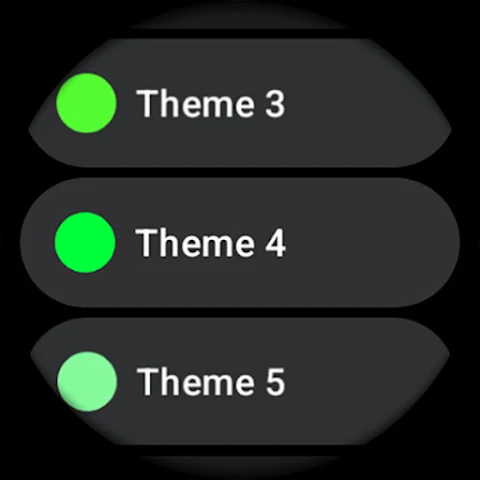 Lean Digital Watch Face screenshot