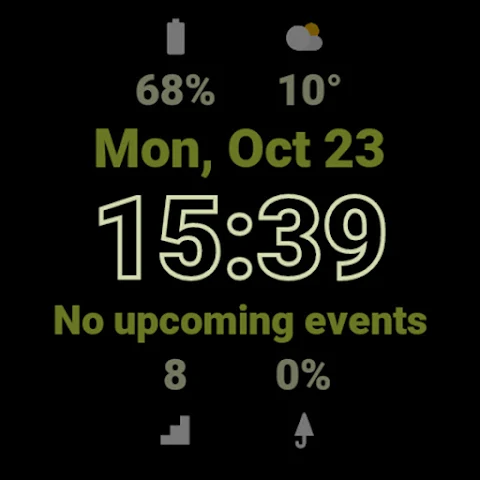 Lucid Watch Face screenshot