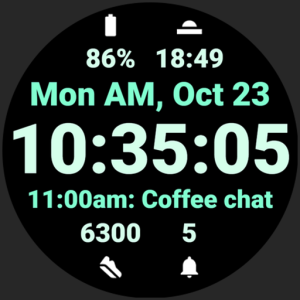 Lucid Watch Face