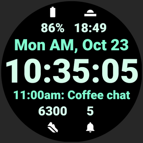 Lucid Watch Face screenshot