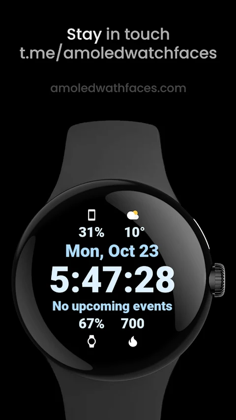 Lucid Watch Face screenshot