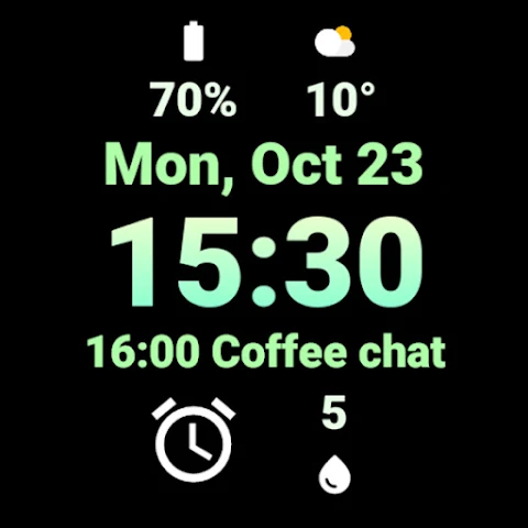 Lucid Watch Face screenshot