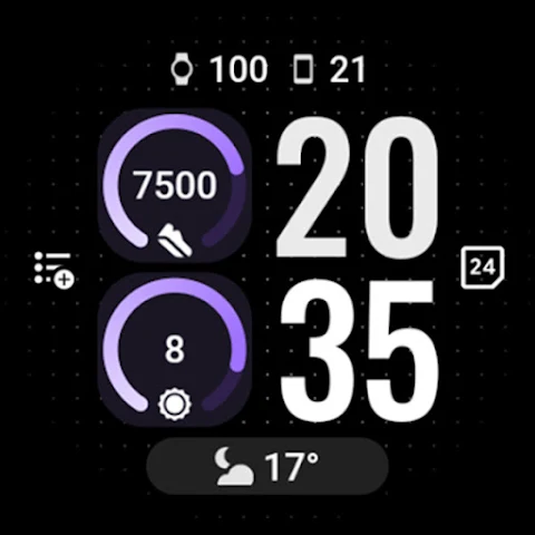 Main Goals Watch Face screenshot