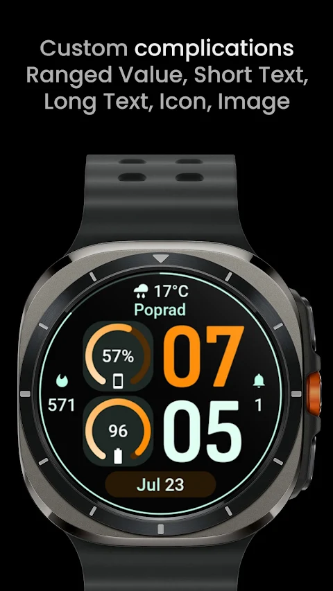 Main Goals Watch Face screenshot
