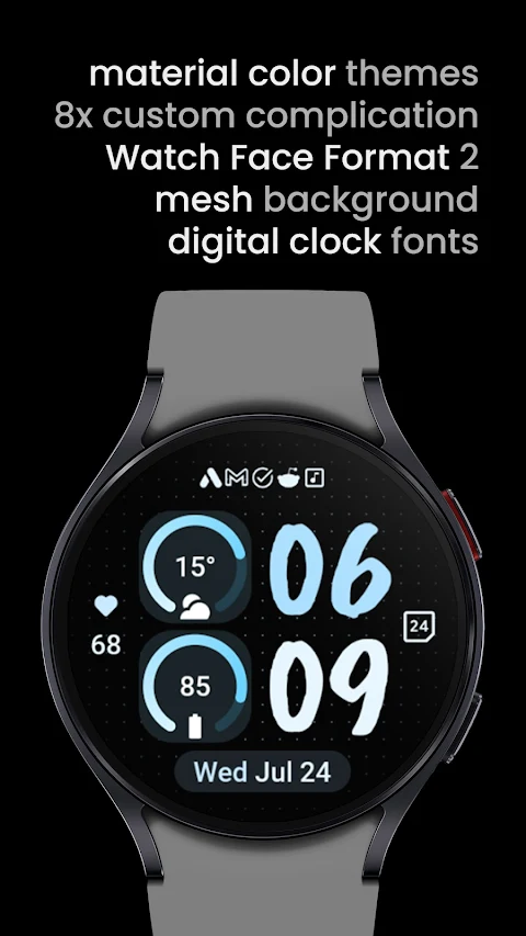 Main Goals Watch Face screenshot
