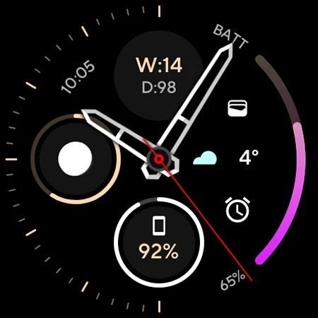 Nitrous Watch Face screenshot