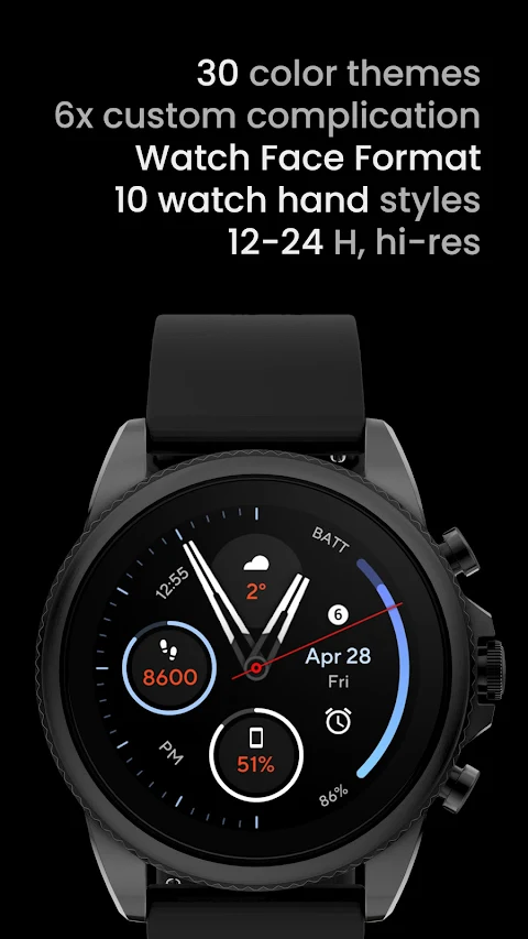 Nitrous Watch Face screenshot