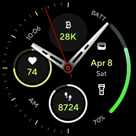 Nitrous Watch Face screenshot