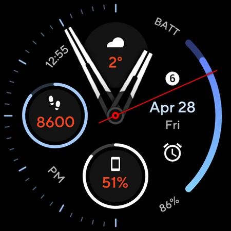 Nitrous Watch Face screenshot