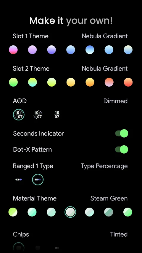 Nomad Watch Face screenshot